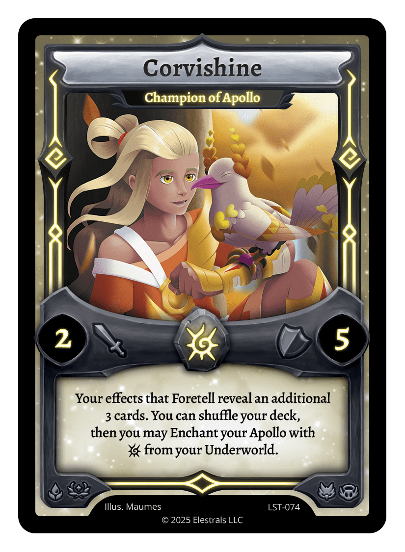 Corvishine - Champion of Apollo - LST-074